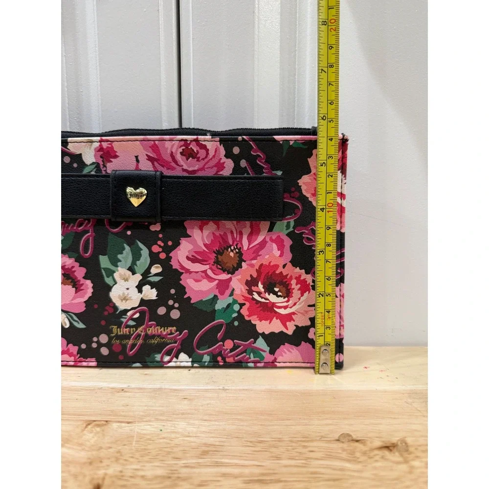 NWOT Juicy Couture Peek a Bow Floral Wristlet Pick a Flower - Picture 4 of 10